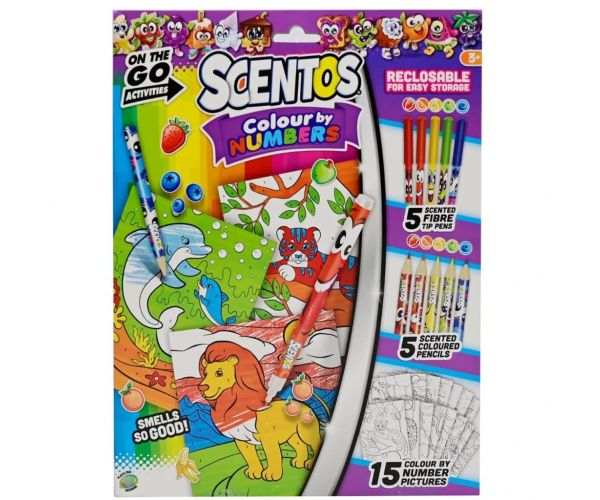 Scentos Színezhető számkifestő