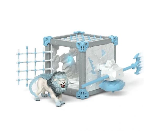Schleich: Eldrador BattleCave – Jégoroszlán játékszett (42766)