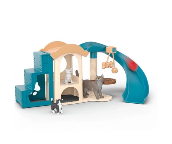 Schleich: Farm World Mačja igraonica set za igru (42764)