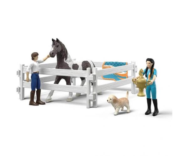 Schleich: Horse Club Kim jahačka trening set (42799)