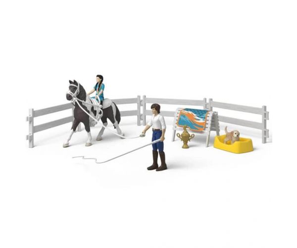 Schleich: Horse Club Kim jahačka trening set (42799)