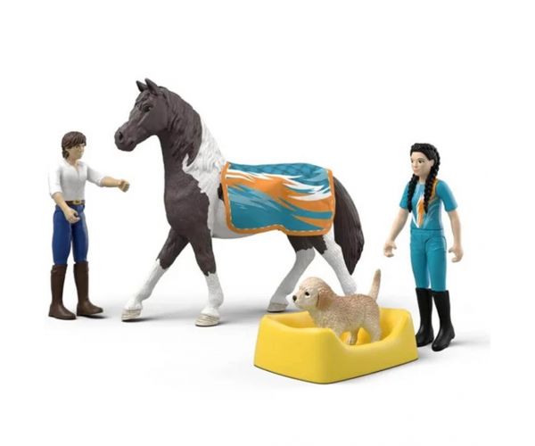 Schleich: Horse Club Kim jahačka trening set (42799)