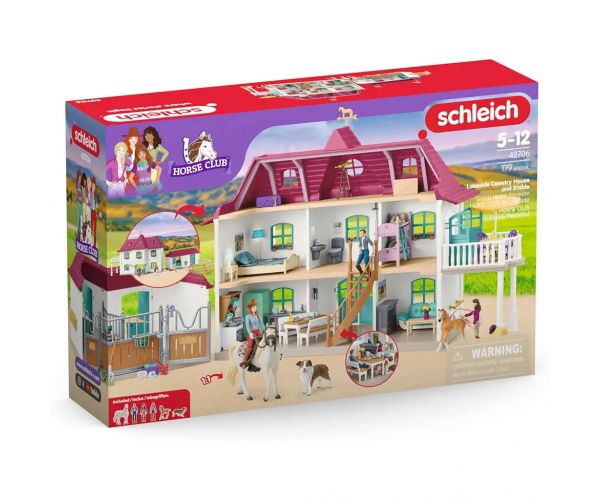 Schleich: Horse Club - Lakeside Lovarda játékszett (42706)