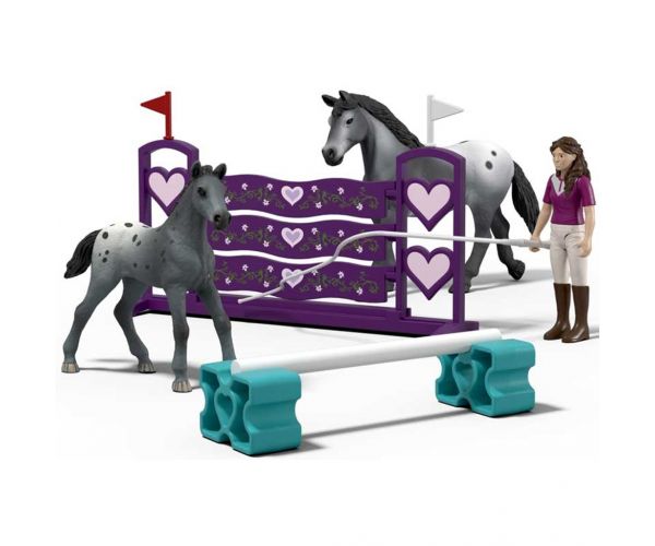 Schleich Horse Club: Lisa natjecateljski trening set za igru (42776)