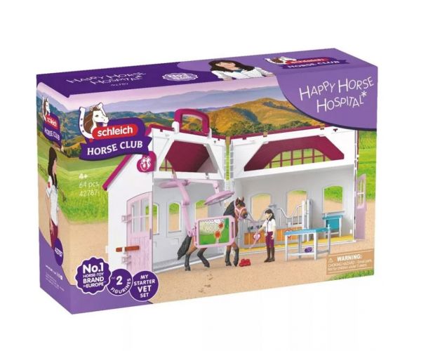 Schleich: Horse Club Vidám Lókórház játékszett (42787)
