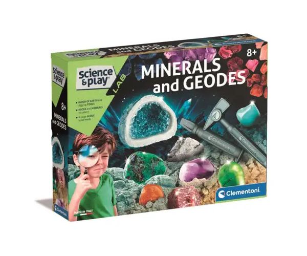 Science&Play: Kristályok és Geodák tudományos játék szett - Clementoni