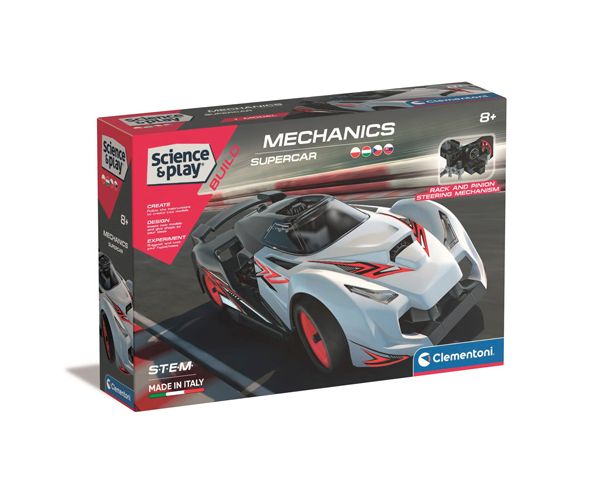 Science & Play: Trkaći automobil koji se može sastaviti - Clementoni