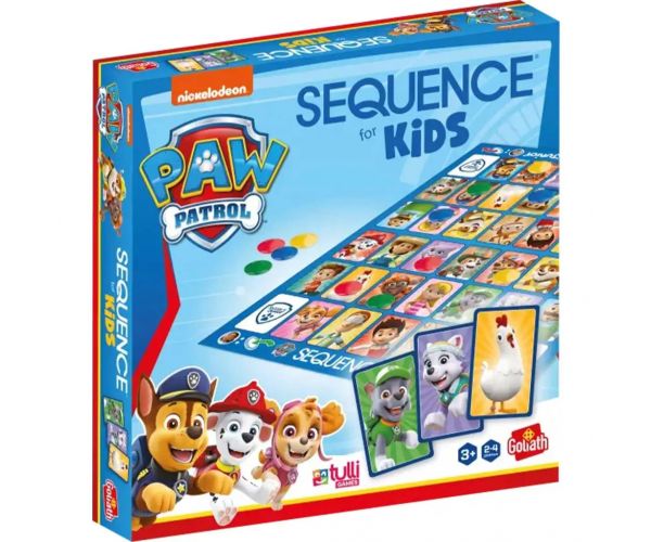 Sequence Junior társasjáték - Mancs Őrjárat kiadás