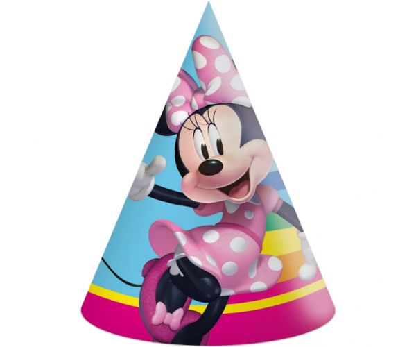 Minnie egér party kalap 6db-os szett