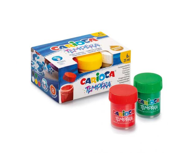 Színes tempera szett 6x25ml-es - Carioca