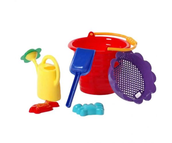 Homokozó szett kis kannával - D-Toys