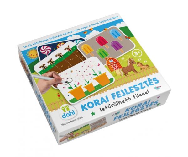 Set za rani razvoj s brisivim flomasterom