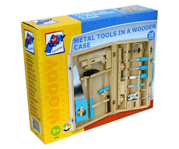 Set alata u drvenoj kutiji - Woodyland