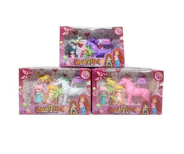 Set jednoroga sa princezama u nekoliko verzija