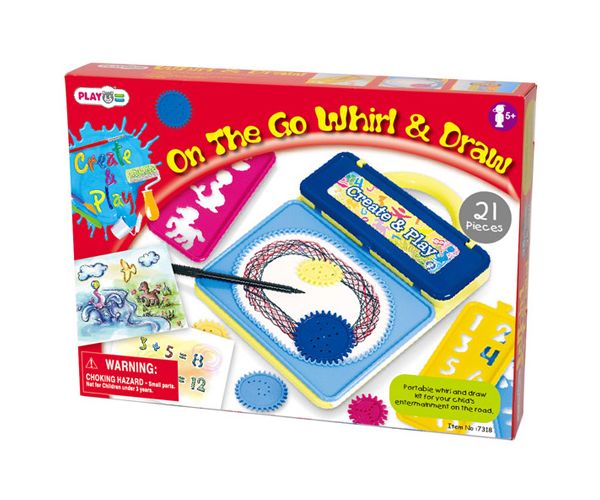 Set za crtanje sa uzorcima - Playgo