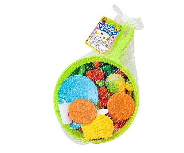 Set za doručak u tavi sa hamburgerom