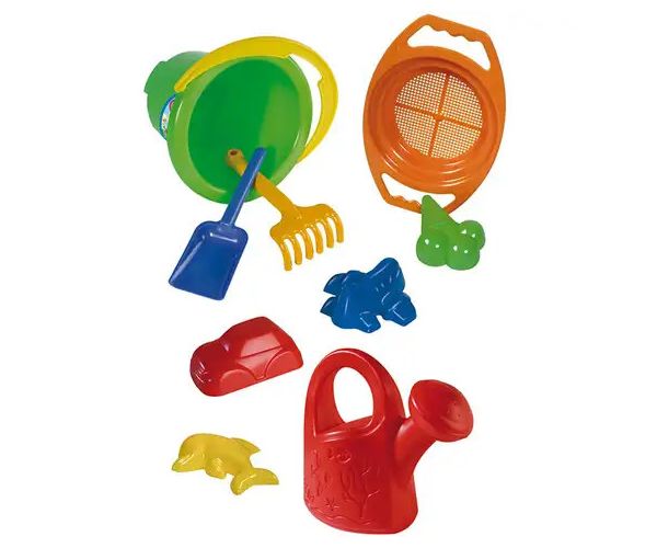 Set za pijesak od 9 dijelova - D-Toys