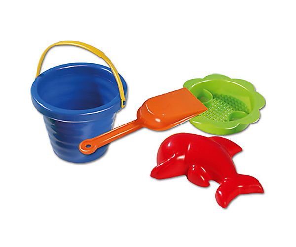 Set za pijesak sa valovitom kanticom, 4 dijela - D-Toys