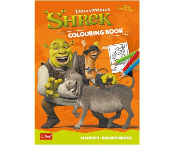Shrek kifestőkönyv - Trefl