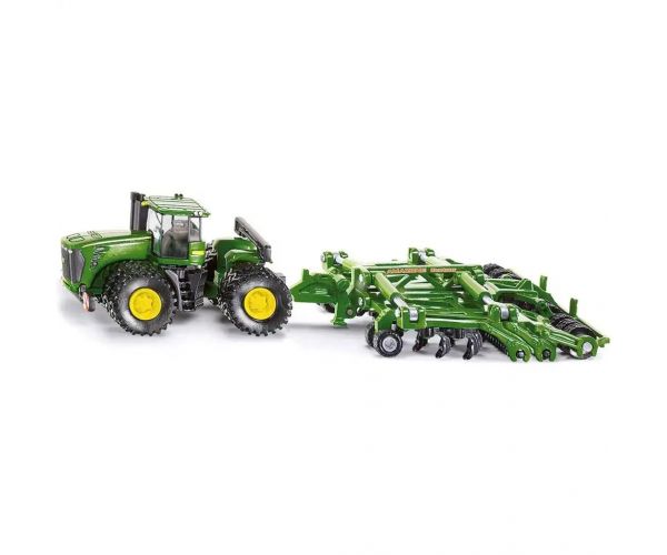 SIKU John Deere Amazone Centaur traktor i drljača 1/87