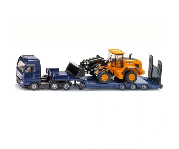 SIKU MAN teherautó JCB traktorral 1/87