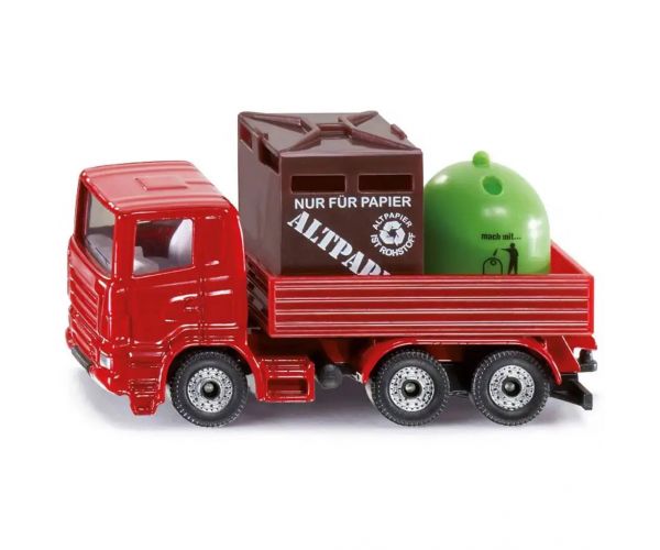 SIKU Scania szelektív kukásautó 1/87