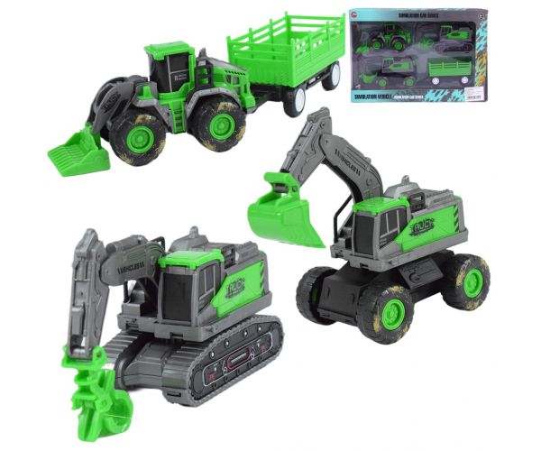 Simulation Vehicle: Set od 3 alata s kotačem za blato