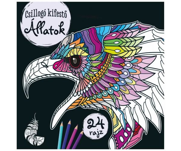 Csillogó kifestők - Állatok