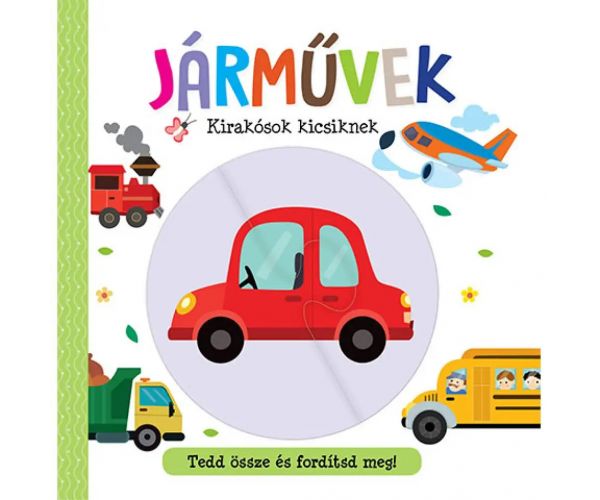 Kirakósok kicsiknek - Járművek babakönyv