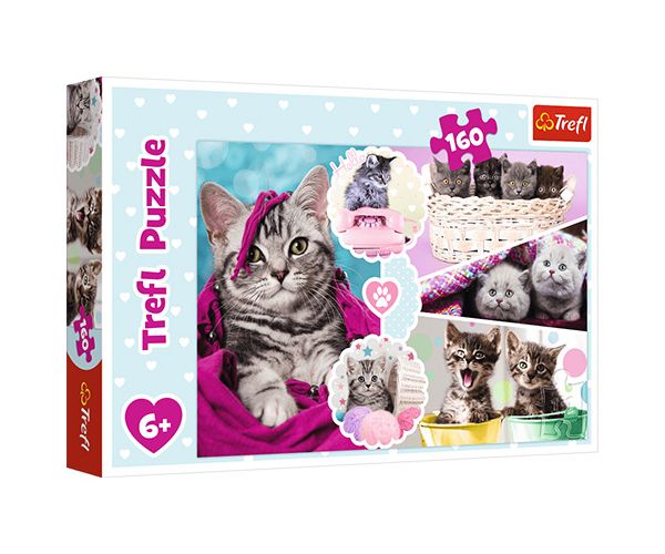 Slatke mace puzzle 160kom - Trefl
