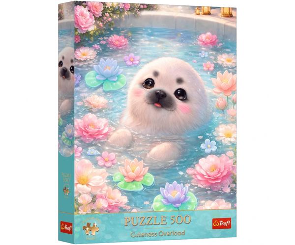 Cuki fóka 500db-os Prémium plus quality puzzle - Trefl
