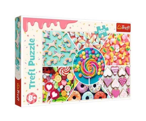 Slatkiši 300kom puzzle - Trefl