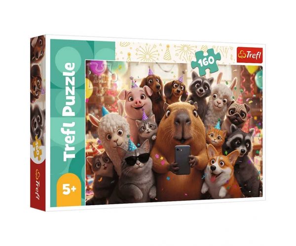 Capybara selfie 160db-os puzzle - Trefl