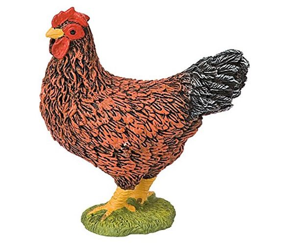Smeđa kokoška figura - Bullyland