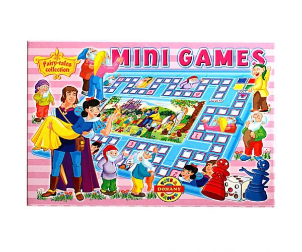 Hófehérke és a hét törpe mini társasjáték - D-Toys