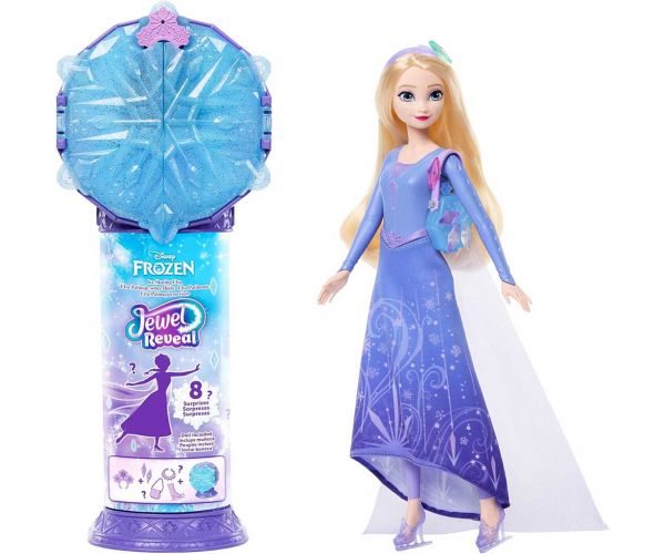 Jégvarázs: Jégkristály meglepetés - Elsa Jégvarázs 2 ruhában - Mattel