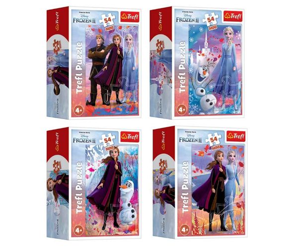 Snježno kraljevstvo 2: Anna i Elsa mini puzzle 54kom - 1kom - Trefl