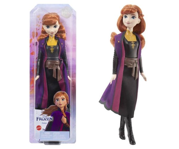 Snježno kraljevstvo 2: Šarmantna princeza Anna modna lutka 30 cm - Mattel