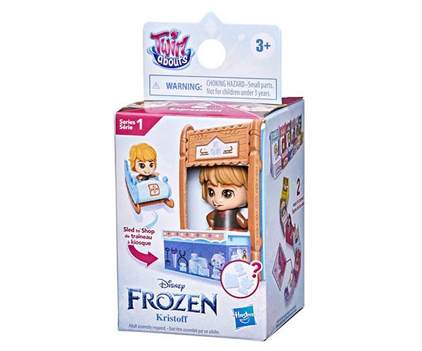 Snježno kraljevstvo 2 Twirlabouts Kristoff 2 u 1 sa saonicama - Hasbro
