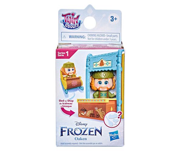 Snježno kraljevstvo 2 Twirlabouts Oaken 2 u 1 sa saonicama - Hasbro