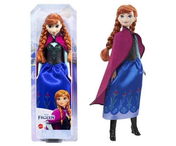 Snježno kraljevstvo: Modna lutka šarmantne princeze Anne 30 cm - Mattel