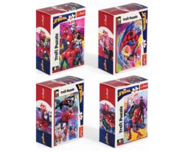 Pókember 54db-os mini puzzle több változatban - Trefl