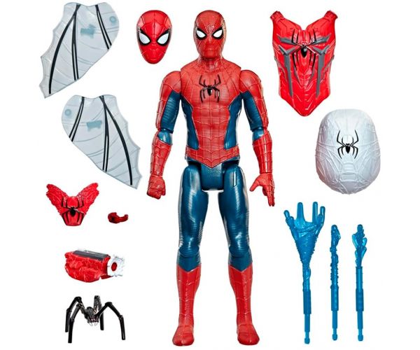 Spider-Man Potpuno novi dan: Ultimate Web Gear – opremljiva akcijska figura s dodacima, 29 cm – Hasbro