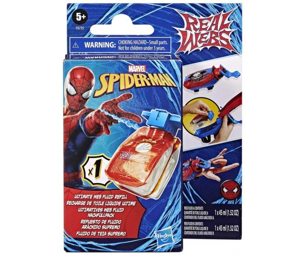 Pókember: Real Webs Ultimate hálóvető utántöltő folyadék - Hasbro