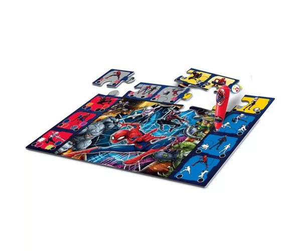 Spider-Man interaktivni podni puzzle od 24 dijela - Clementoni