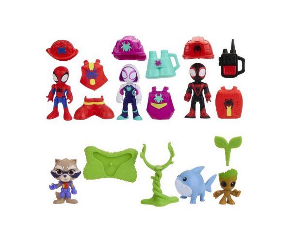 Spidey i njegovi čudesni prijatelji: Póki i tim za spašavanje - set igračaka - Hasbro