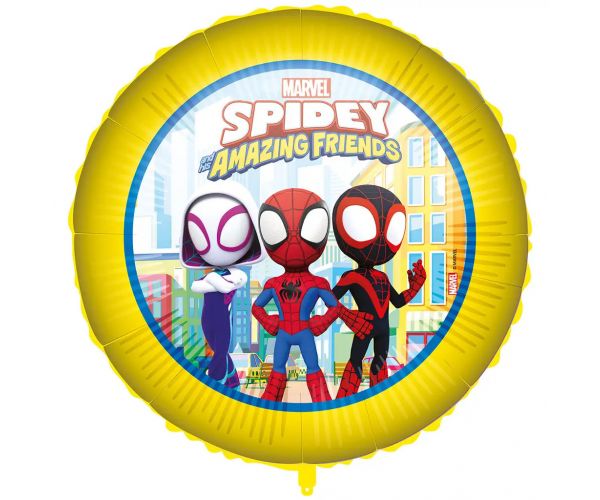 Spidey okrugli folija balon 46 cm