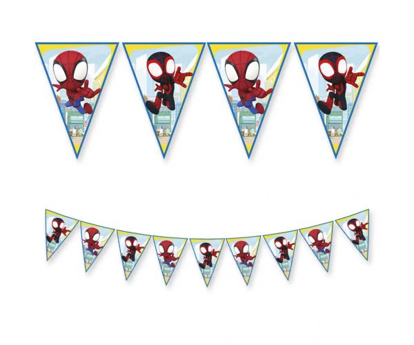 Spidey party zastavice