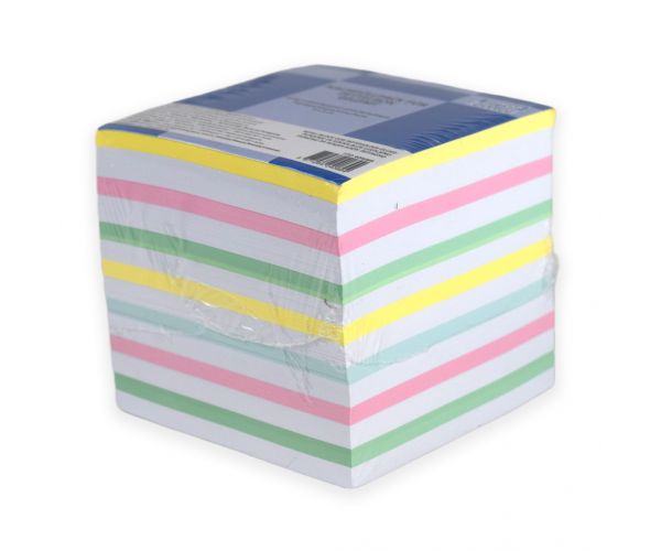 Spirit: Blok za bilješke u boji i bijeli, 900 listova, 9x9x9 cm