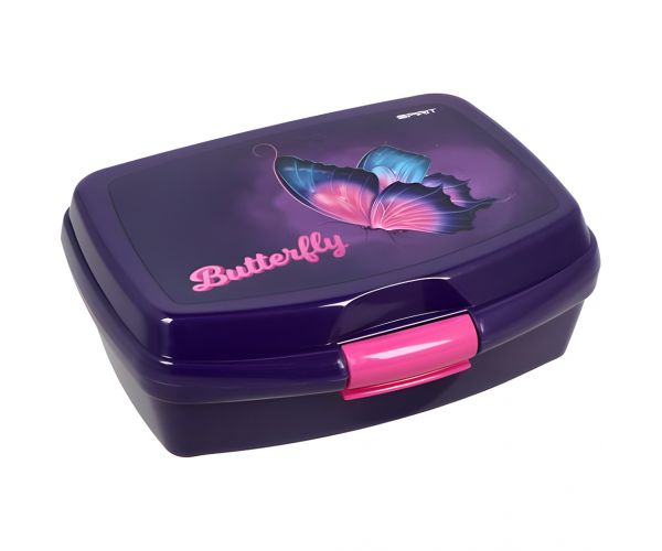 Spirit: Butterfly pillangós uzsonnás doboz 550ml 16,8x13,5x6,5cm